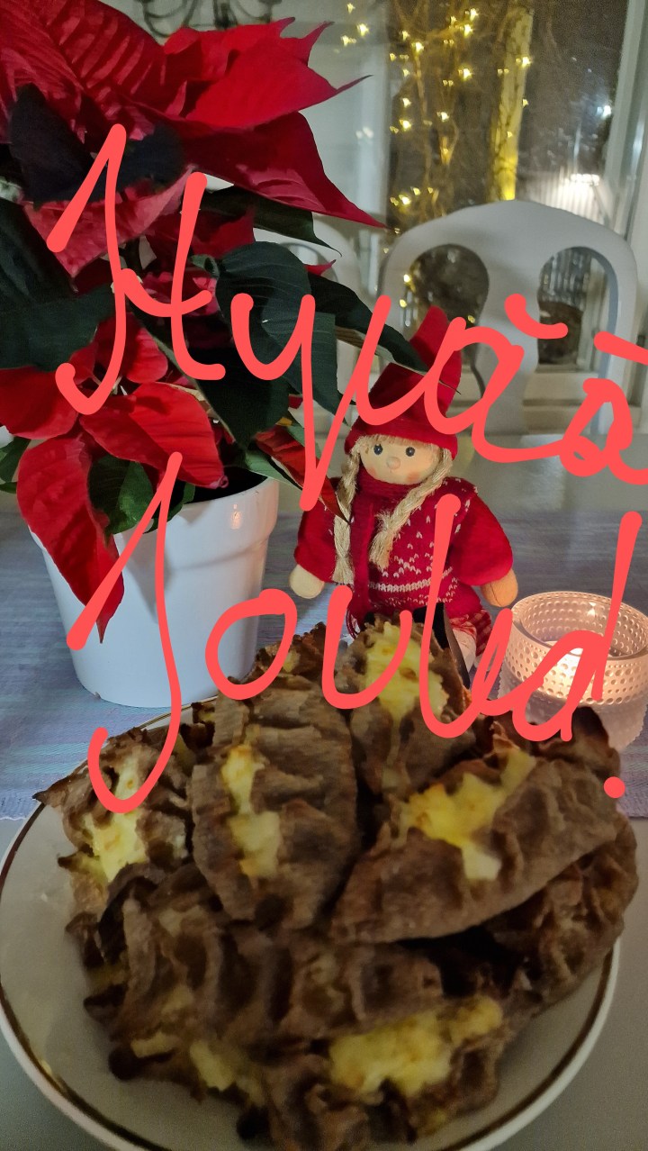 Punainen lanka se on piirakanpaistossakin